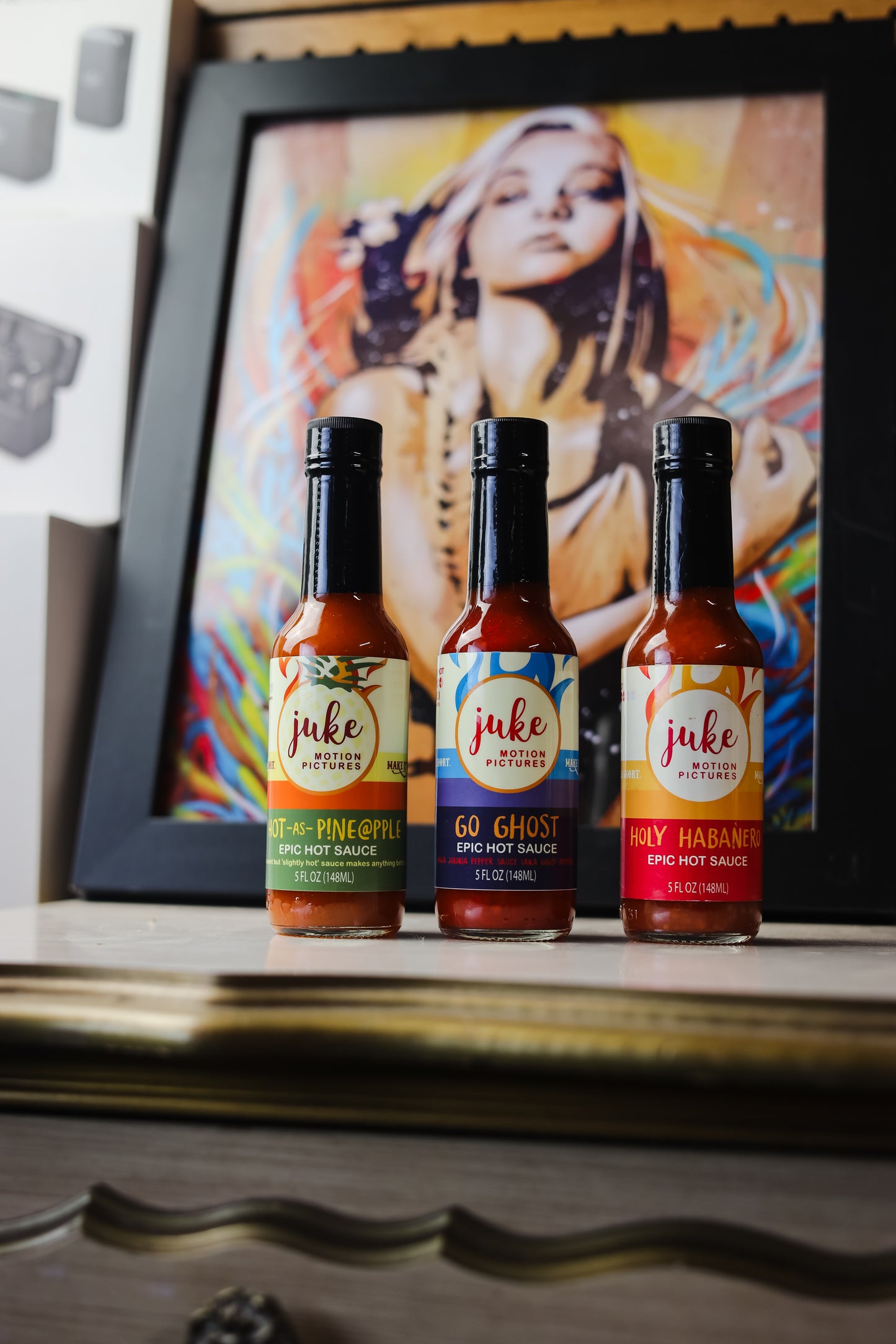 Epic Hot Sauce Trio - (Hot As Pineapple, Holy Habanero, Go Ghost)