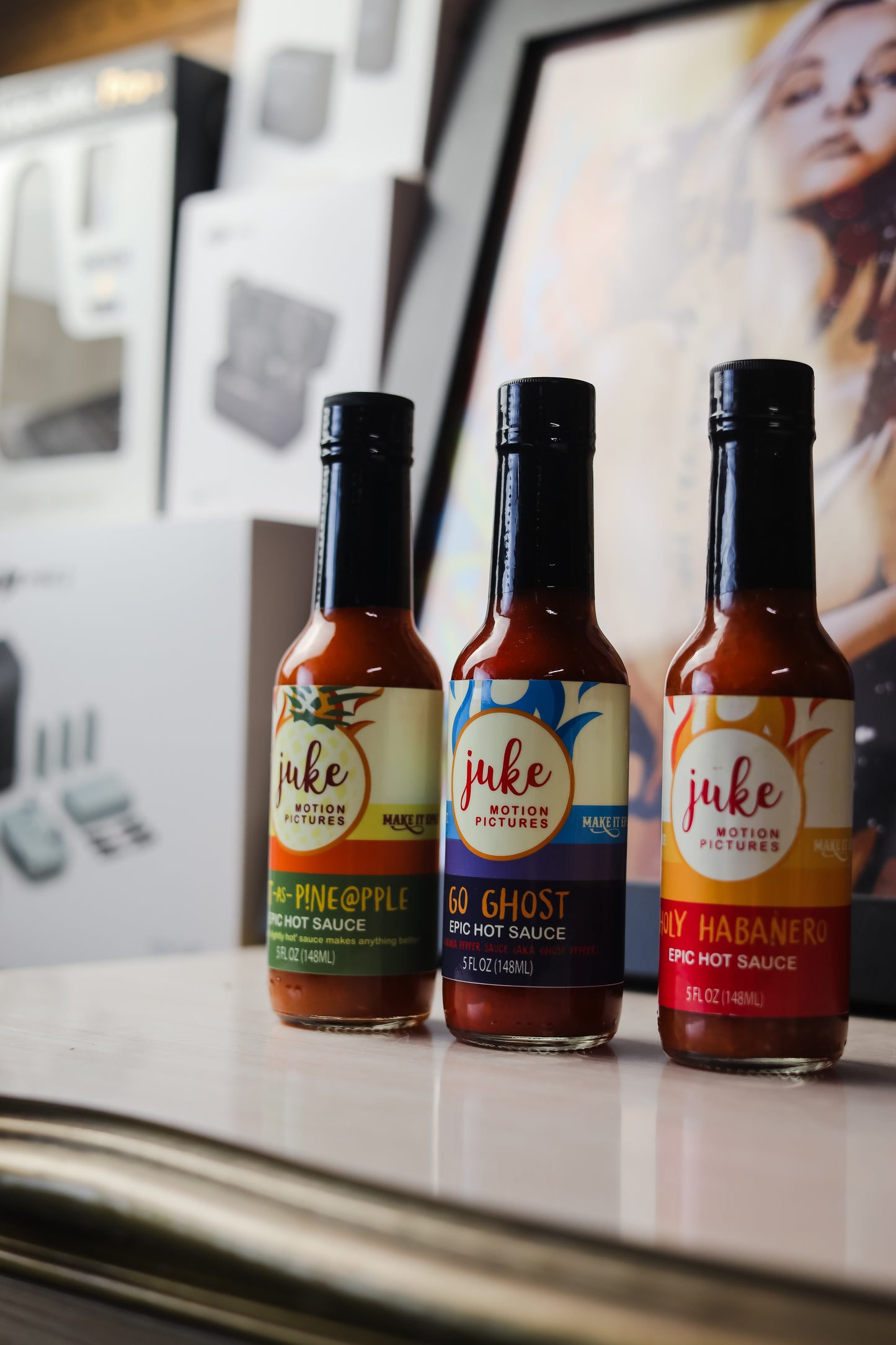 Epic Hot Sauce Trio - (Hot As Pineapple, Holy Habanero, Go Ghost)