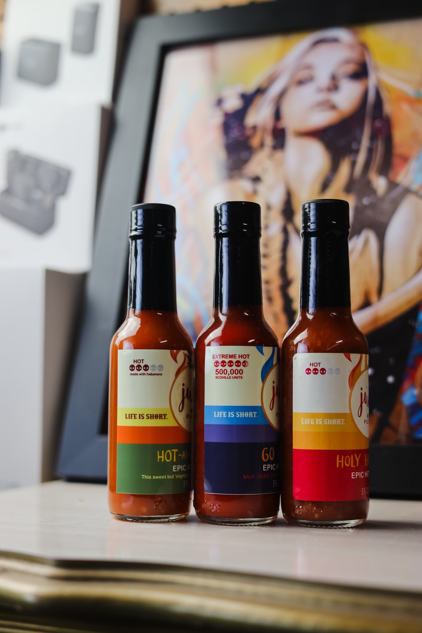 Epic Hot Sauce Trio - (Hot As Pineapple, Holy Habanero, Go Ghost)
