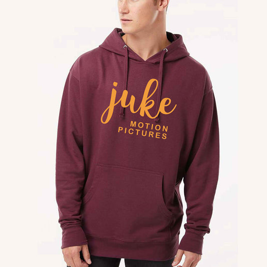 Juke Midweight Hooded Sweatshirt - Maroon - Cotton Fleece